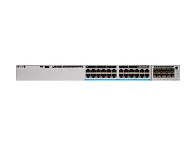 Cisco Catalyst 9300 - Switch - L3 - Managed - 24 x 10/100/1000 (UPOE+) - rack-mountable - UPOE+ (830 W)