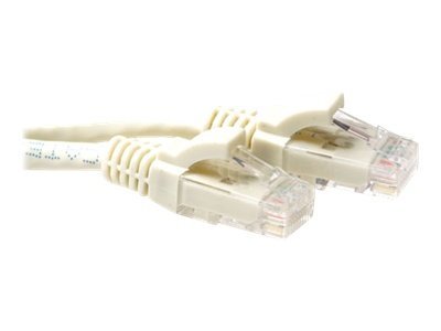 ACT - Patch cable - RJ-45 (M) - RJ-45 (M) - 50 cm - UTP - CAT 6a - snagless - ivory, RAL 1015