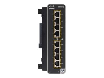 Cisco Catalyst - Expansion module - Gigabit Ethernet x 8 - for Catalyst IE3300 Rugged Series