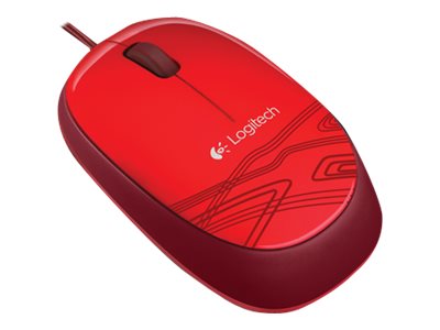 Mouse M105 red USB with pattern