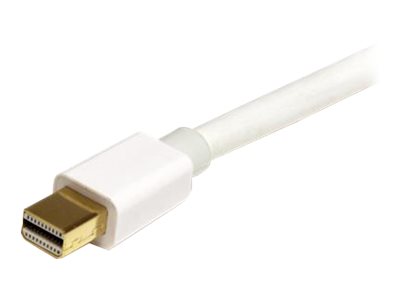 StarTech.com 3m (10 ft) White Mini DisplayPort Cable - Mini Display Port to Mini Display Port - 2x Mini DP (m) - 3 meter, 10 feet (MDPMM3MW) - DisplayPort cable - Mini DisplayPort (M) to Mini DisplayPort (M) - 3 m - white - for P/N: CDP2MDP, CDP2MDPE