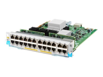 HPE - Expansion module - Gigabit Ethernet (PoE+) x 20 + 1/2.5/5/10GBase-T (PoE+) x 4 - for HPE Aruba 5406R, 5406R 16, 5406R 44, 5406R 8-port, 5406R zl2, 5412R, 5412R 92, 5412R zl2
