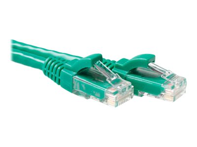 CAT6A U/UTP SNAGLESS GN  0.25M. 1 stk