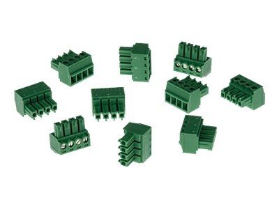 AXIS Connector A 4-pin 3.81 Straight - Camera connector (pack of 10)