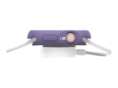OtterBox EXO EDGE - Bumper for smart watch - polycarbonate, TPE - reset purple - for Apple Watch (44 mm)