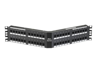 Panduit DP6 10Gig - Patch panel - CAT 6a - 2U - 19\"/23\" - 48 ports