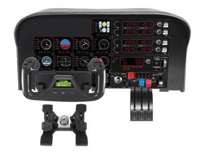 Logitech Flight Radio Panel - Flight simulator instrument panel - wired - for PC