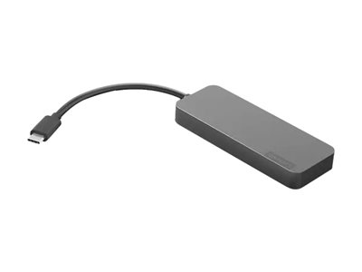 Lenovo USB-C to 4 Port USB-A Hub - Hub - 4 x SuperSpeed USB 3.0 + 1 x USB-C - desktop