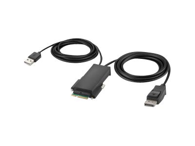 Belkin Modular Secure Single Head - KVM switch - 4 x KVM port(s) - 1 local user - desktop - TAA Compliant