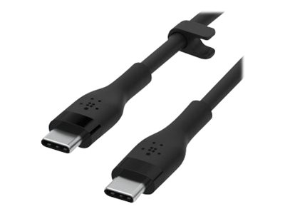 Belkin BoostCharge - USB cable - 24 pin USB-C (M) to 24 pin USB-C (M) - 1 m - black
