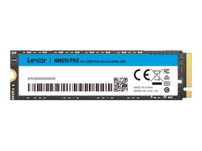 Lexar NM610 PRO 500GB M.2 2280 PCIe