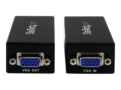 StarTech.com VGA Over CAT5 Extender 250 ft (80m) 1 Local and 1 Remote Unit - VGA Video Over Ethernet Extender Kit (ST121UTPEP) - Video extender - over CAT 5 - up to 80 m - for P/N: SVA12M2NEUA, SVA12M5NA