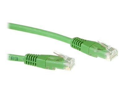 CAT6 U/UTP LSZH GREEN    0.50M. 1 stk