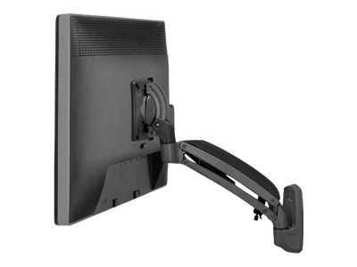 Chief Kontour Dynamic Single Height-Adjustable Display Wall Mount - For Displays 10-30\" - Black - Mounting kit (mounting arm) - for LCD display - aluminium - black - screen size: 10\"-30\" - wall-mountable