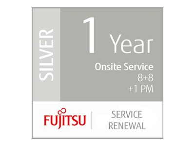 Ricoh Scanner Service Program 1 Year Silver Service Renewal for Fujitsu Low-Volume Production Scanners - Extended service agreement (renewal) - parts and labour - 1 year - on-site - 8x5 - response time: 8 h - repair time: 8 hours - for fi-6670, 6670A