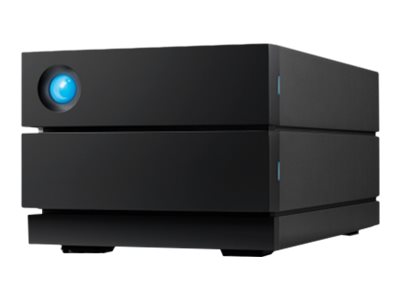 LaCie 2big RAID STHJ16000800 - Hard drive array - 16 TB - 2 bays - HDD 8 TB x 2 - USB 3.1 Gen 2 (external) - with 5 years Rescue Data Recovery Service Plan
