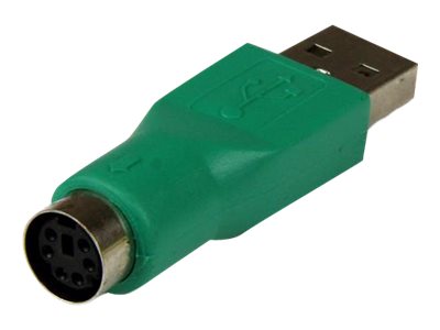 StarTech.com Replacement PS/2 Mouse to USB Adapter F/M - use with PS/2 and USB capable mouse only (GC46MF) - Mouse adapter - PS/2 (F) to USB (M)