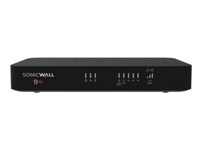 SonicWall TZ80 - TotalSecure Advanced Edition - security appliance - with 3 years Advanced Protection Service Suite - 5 ports - 1GbE - desktop