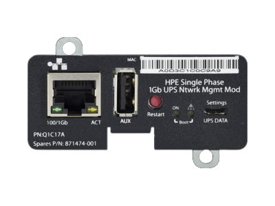 HPE Network Management Module - Remote management adapter - Gigabit Ethernet x 1