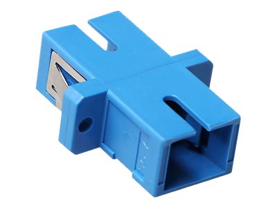 ADAPTER SC SIMPLEX SM FL BLUE. 1 stk