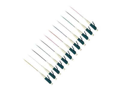 ACT LC 50/125um OS2 pigtails (12 stuks) 1 m