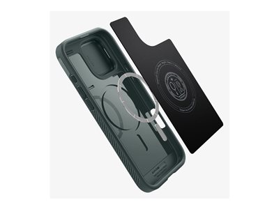 Spigen iPhone 16 Pro Optik Armor MagFit Abyss Green