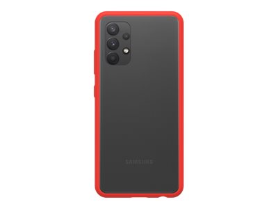 OtterBox React Samsung Galaxy A32 4G  - Power Red - clear/red
