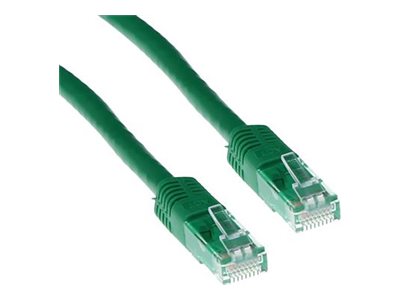ACT - Patch cable - RJ-45 (M) - RJ-45 (M) - 1 m - UTP - CAT 6 - green