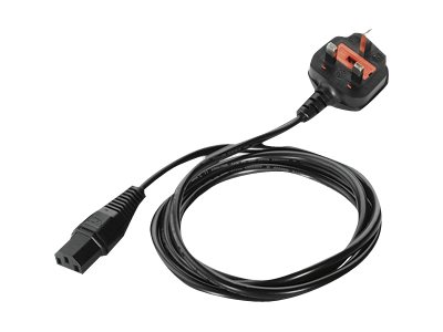 1.8m AC line cord 18AWG 10A 250V UK