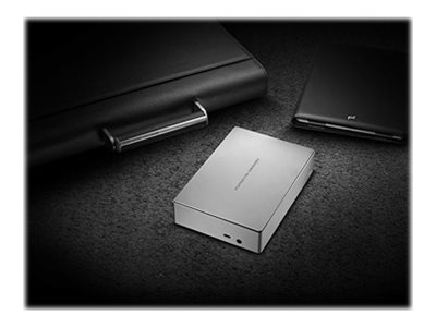LaCie Porsche Design Desktop Drive STFE8000401 - Hard drive - 8 TB - external (desktop) - USB 3.1