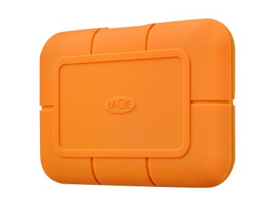 LaCie Rugged SSD STHR1000800 - SSD - encrypted - 1 TB - external (portable) - USB 3.1 Gen 2 / Thunderbolt 3 (USB-C connector) - Self-Encrypting Drive (SED)