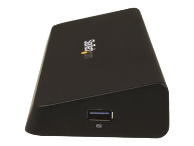 StarTech.com USB 3.0 Docking Station Dual Monitor with HDMI & 4K DisplayPort, 4x USB-A, Gigabit Ethernet, USB Type A Universal Laptop Dock with USB 3.1 Gen 1 Hub (5 Gbps) and Charging - Mac, Windows, Chrome (USB3DOCKHDPC) - Docking station - USB - HDMI, DP - 1GbE - for P/N: ARMBARDUO, ARMDUAL, ARMDUAL30, ARMSLIMDUO