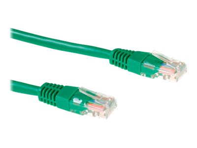 Ewent - Verbindingskabel - RJ-45 (M) naar RJ-45 (M) - 1.5 m - UTP - CAT 5e - groen, RAL 6016