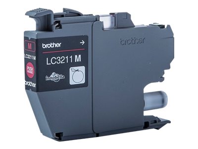 Brother LC3211M - Magenta - original - ink cartridge - for Brother DCP-J572, DCP-J772, DCP-J774, MFC-J890, MFC-J895