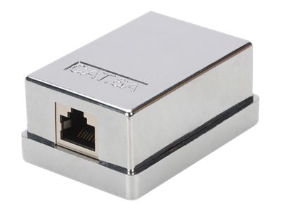 CAT 6A SURFACE MOUNT BOX 1X KEYSTONE MODULE GESCHIRMT 2-PORT