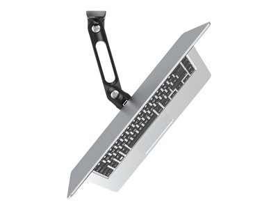 Compulocks Universal Invisible Mount Swing Wall Mount - Mounting kit (mount arm) - for notebook - black - mounting interface: 100 x 100 mm - wall-mountable