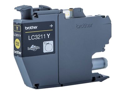 Brother LC3211Y - Yellow - original - ink cartridge - for Brother DCP-J572, DCP-J772, DCP-J774, MFC-J890, MFC-J895