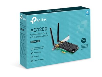 TP-Link Archer T4E - Network adapter - PCIe low profile - Wi-Fi 5