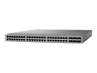 Cisco Nexus 93108TC-EX - Switch - L3 - 48 x 10GBase-T + 6 x 40/100 Gigabit QSFP+ - rack-mountable - refurbished