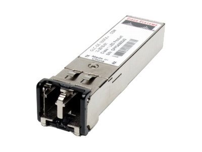 Cisco - SFP (mini-GBIC) transceiver module - 100Mb LAN - 100Base-EX - LC single-mode - up to 40 km - 1310 nm - for Integrated Services Router 11XX, ME 3400, 3600, 3600X 24, 3800, 6524
