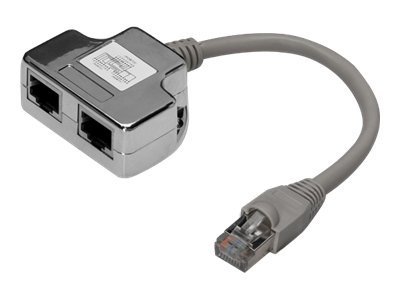 CAT 5E PATCH CABLE ADAPTER 2X CAT 5E S
