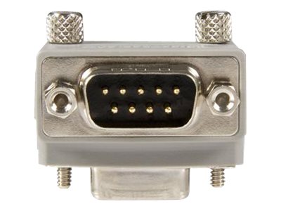 StarTech.com Right Angle DB9 to DB9 Serial Cable Adapter Type 1 - M/F - Serial adapter - DB-9 (M) to DB-9 (F) - GC99MFRA1 - Serial adapter - DB-9 (M) to DB-9 (F) - for P/N: ICUSB2322I, ICUSB2328I, ICUSB232INT1, ICUSB232INT2, PCI2S1P2