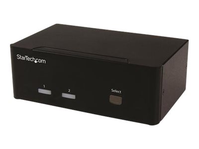 StarTech.com 2 Port VGA KVM Switch - Dual VGA - Hot-key & Audio Support - 1920x1200 KVM Switch - KVM Video Switch (SV231DVGAU2A) - KVM / audio / USB switch - 2 x KVM / audio / USB - 1 local user - desktop - for P/N: SVA12M2NEUA, SVA12M5NA