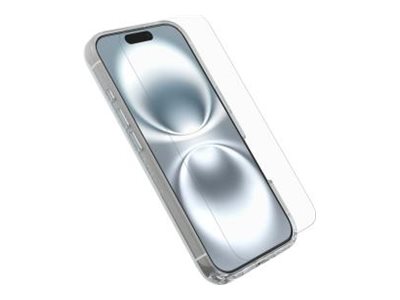 OtterBox Symmetry Clear MagSafe + Premium Glass Apple iPhone 16 - clear