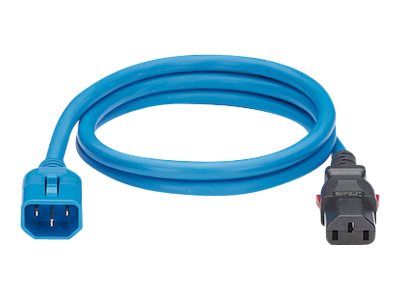 Panduit SmartZone G5 - Power cable - IEC 60320 C14 locking to power IEC 60320 C13 locking - AC 250 V - 10 A - 1.2 m - blue - for P/N: P36G34M