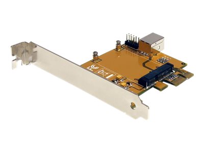 StarTech.com PCI Express to Mini PCI Express Card Adapter - Mini PCI card adapter - PCIe - PEX2MPEX - Mini PCI card adapter - PCIe