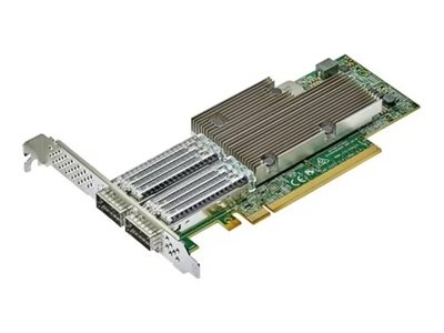 Broadcom 57508 Dual Port 100GbE QSFP Adapter PCIe Full Height CustomerKit