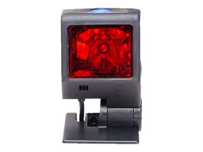 QuantumT 3580 RS232 Kit Black ((MS3580-41). standard square weighted base (70-74588). 2.9m (9.5') straight RS232 cable (59-59000-3). EU PS(46-00526))