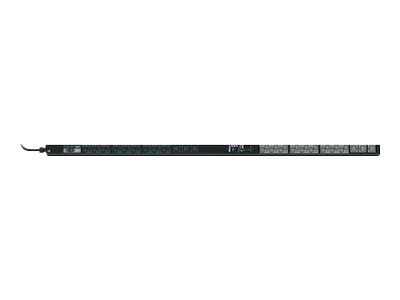 Panduit SmartZone G5 Monitored Input (MI) Series - Power distribution unit (rack-mountable) - AC 230 V - 7400 VA - 1-phase - Ethernet 10/100/1000 - input: IEC 60309 2P+E - output connectors: 42 (36 x IEC 60320 C13, 6 x IEC 60320 C19) - 0U - 3 m cord