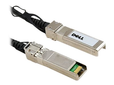 Dell Customer Kit - 25GBase direct attach cable - SFP28 (M) to SFP28 (M) - 1 m - twinaxial - passive - for PowerEdge FC640, R530, R540, R630, R6415, R740, R7415, R7425, PowerSwitch S5232, S5296